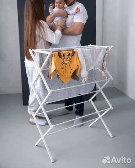 Сушилка напольная белая