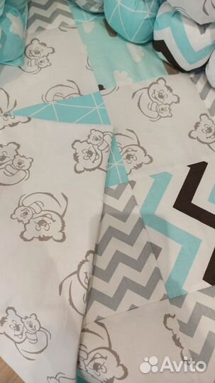 Бортики бомпон в наличии