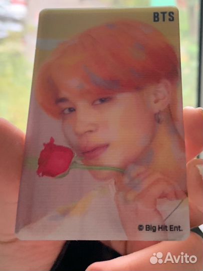 Bts jimin официальная фотокарта