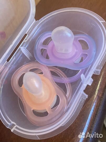 Соска пустышка avent 0 6
