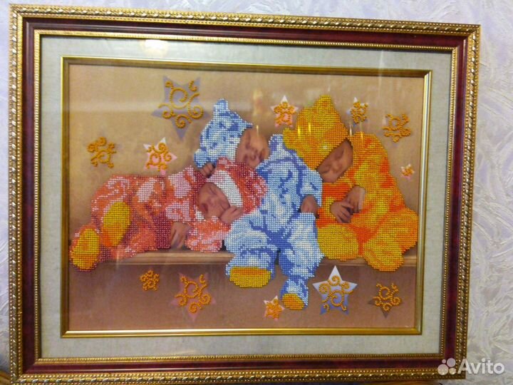 Картины бисером