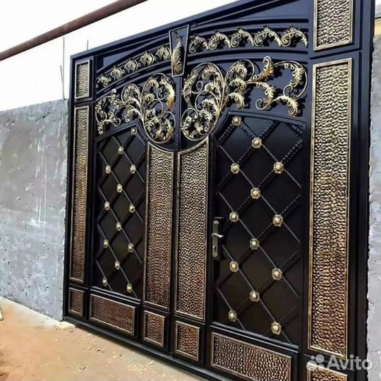 Кованые ворота и калитки