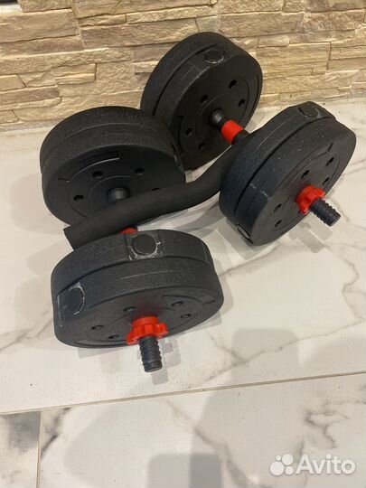 Комплект гантелей 20 кг
