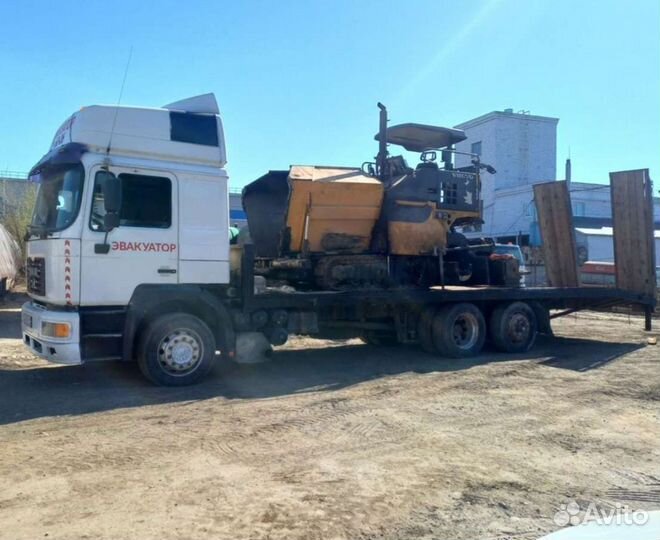 Перевозка спецтехники, тралл