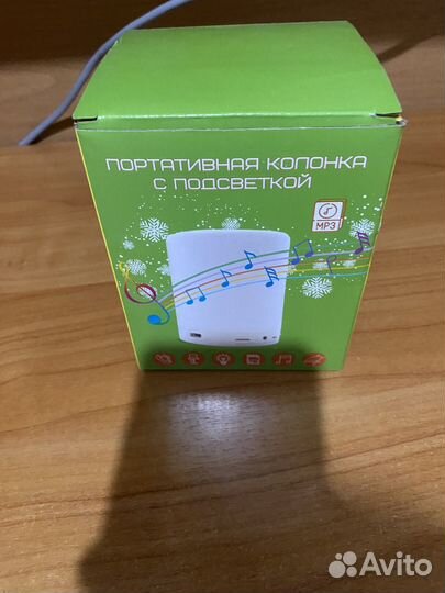 Ночник с bluetooth колонкой