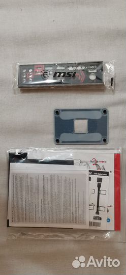 Нерабочая материнская плата MSI x370 gaming pro