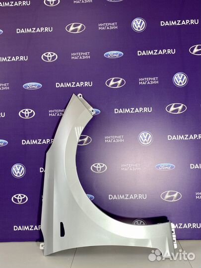 Крыло Hyundai Solaris 2017-20 Правое Серебристый