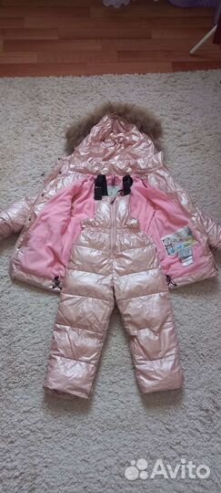 Костюм и куртка-пальто рост 98