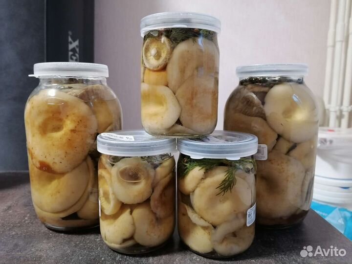 Грузди маринованные