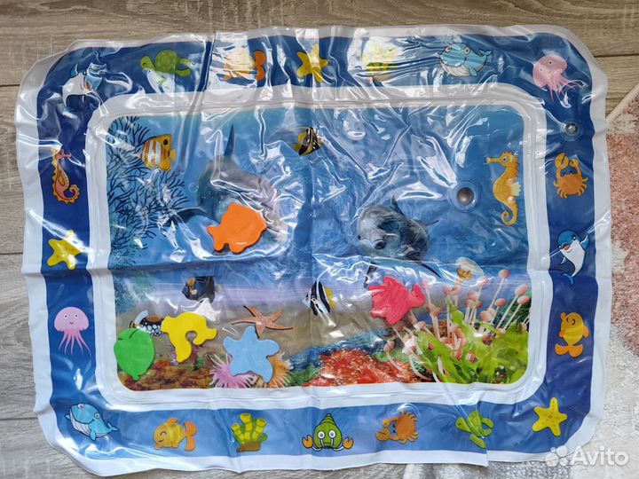 Развивающий водный коврик для малышей