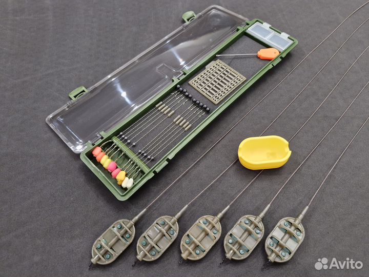 Карповый монтаж Флэт метод фидер - Flat feeder