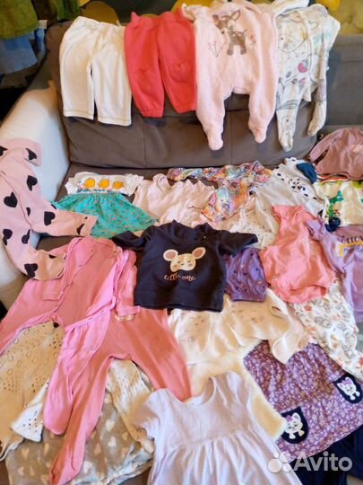 Вещи пакетом на девочку