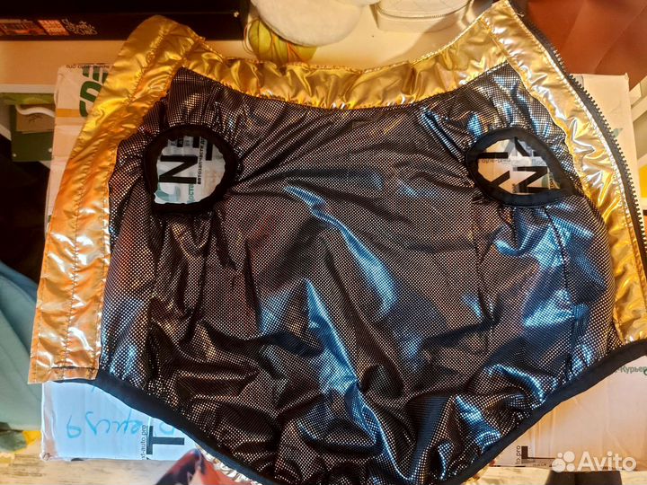 Пуховая жилетка для собаки