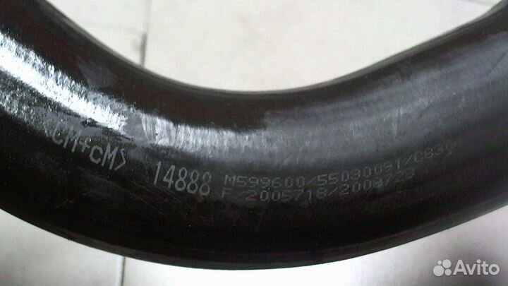 Патрубок интеркулера Citroen Xsara, 2002