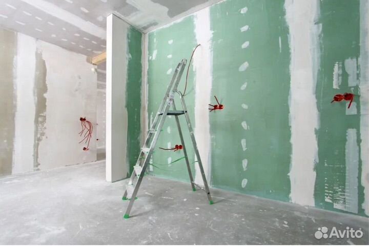 Штукатурные шпаклевочные работы