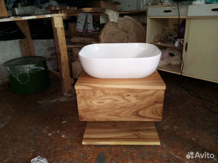 Тумба из массива карагача