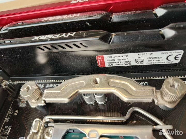 Z170 + i5 6500 + 32гб оперативки + 256гб SSD m2