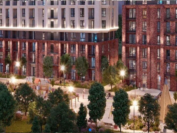 1-к. квартира, 36,1 м², 4/25 эт.