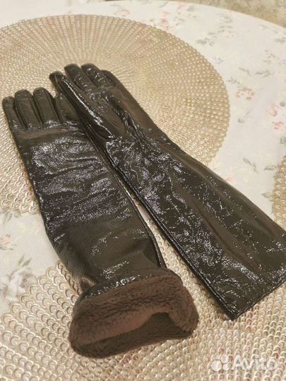 Перчатки кожаные