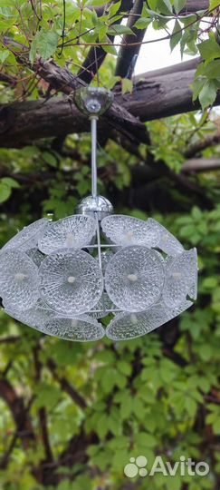 Винтажная люстра одуванчик