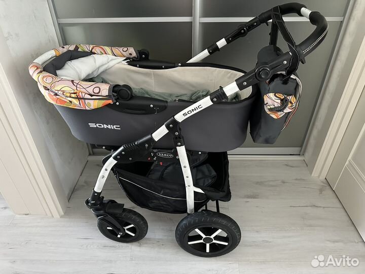 Коляска sonik verdi 3 в 1