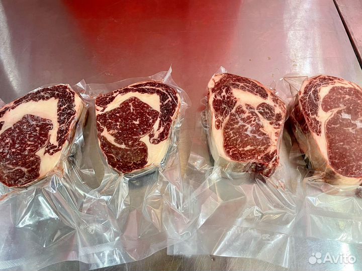 Мраморная говядина Рибай Халяль в Агропарке