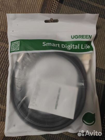 Ugreen кабель displayport 1.4, 8k, 2m