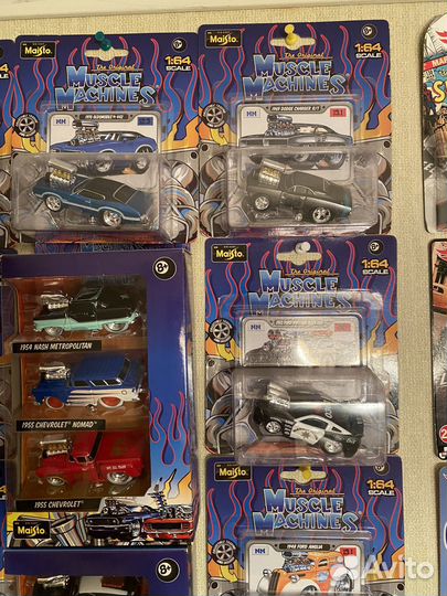 Машинки Maisto серия Muscle Machines 1/64