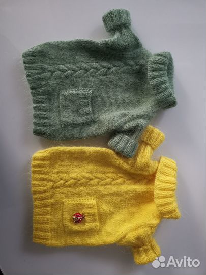 Свитер из шерсти норки