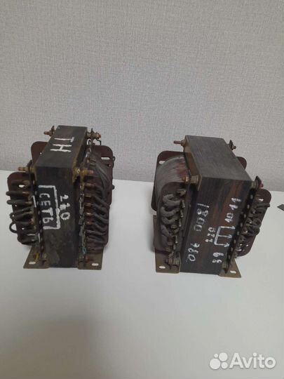 2 Трансформатора Силовой, накальный