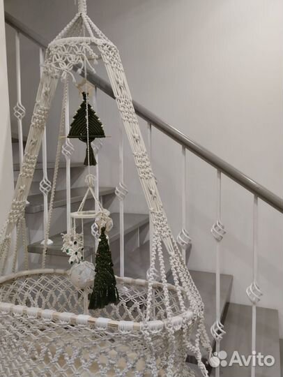 Люлька из гамакового шнура