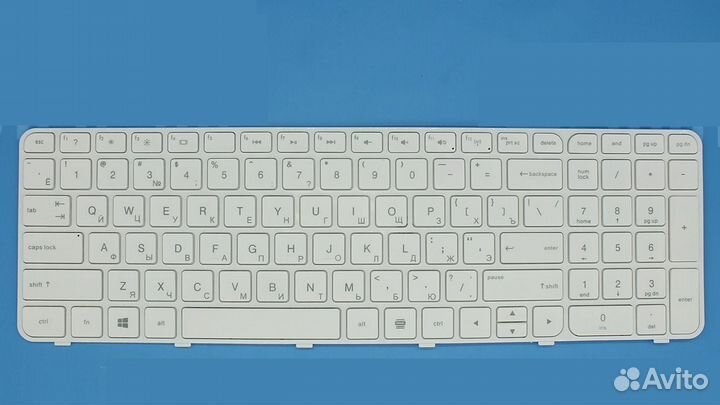 Клавиатура для HP Pavilion G6-2000 белая
