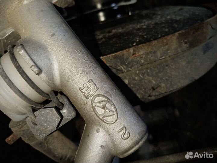 Вакуумный усилитель тормозов hyundai getz 1.4 МКПП