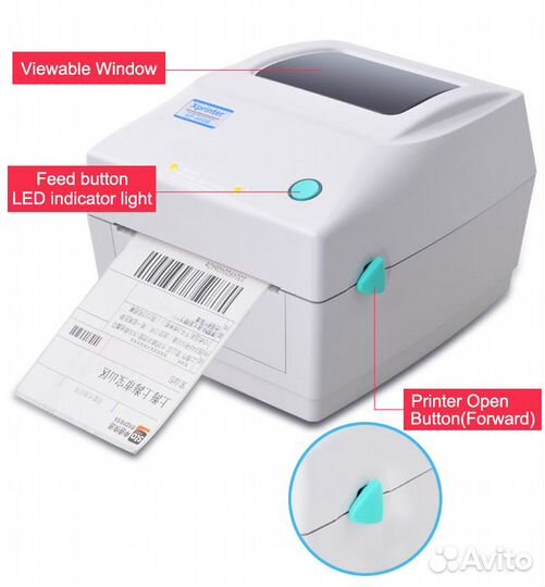 Термопринтер Xprinter XP-460B (USB) / XP-420B USB