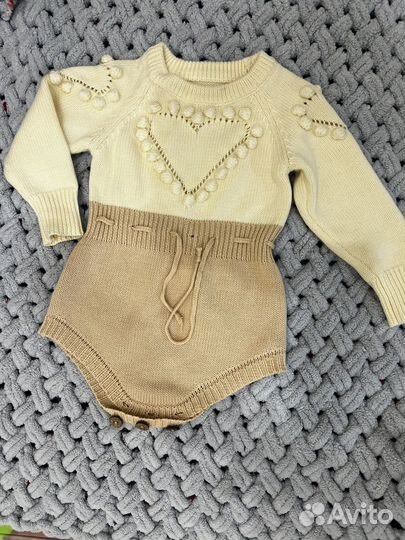 Боди вязанный