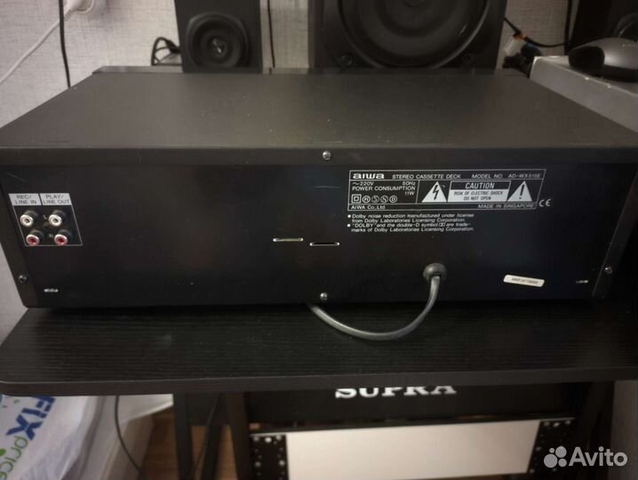Дека кассетная aiwa ad-wx 515e