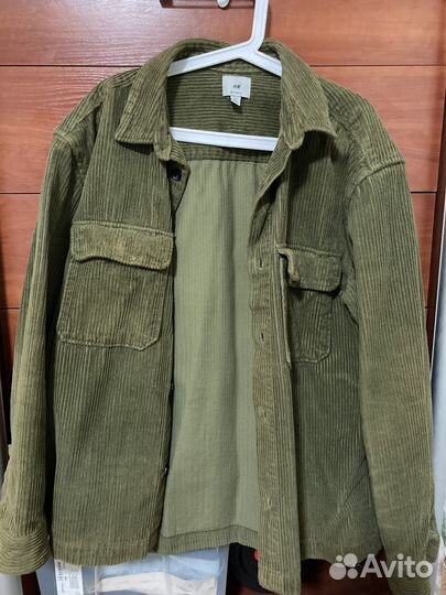 Вельветовая рубашка