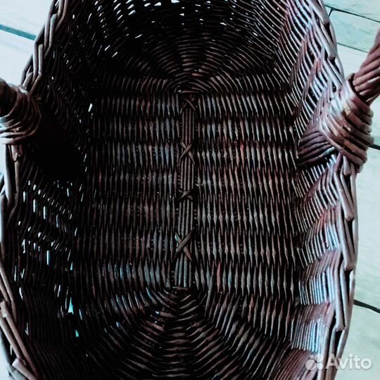 Корзина плетеная для грибов