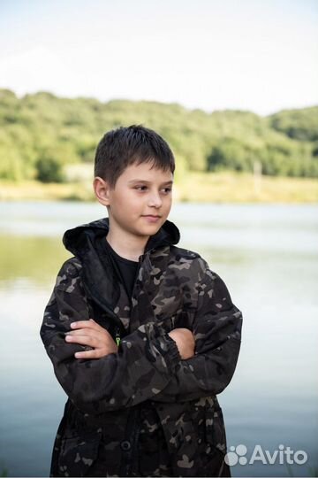 Костюм летний детский Горка-5 черный мультикам