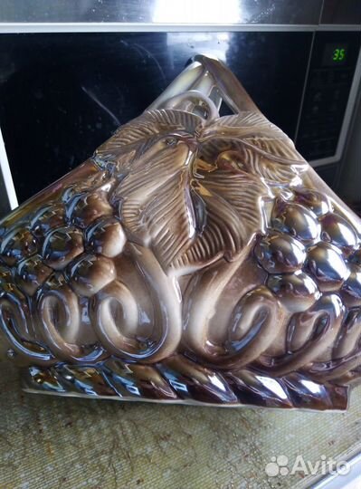 Большая, фарфоровая карзинка, для фруктов СССР