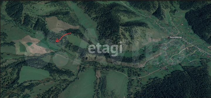 Участок 63,8 сот. (СНТ, ДНП)