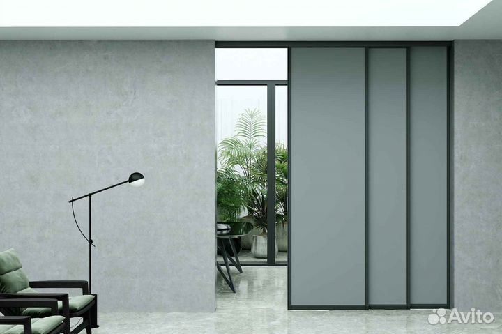 Подвесные перегородки и двери