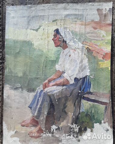 Картина. Колхозница