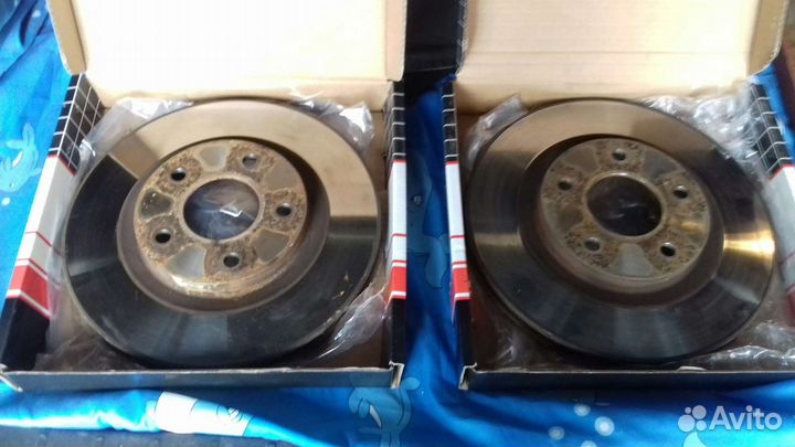 Диски тормозные передние на мицубиши ASX.лансер