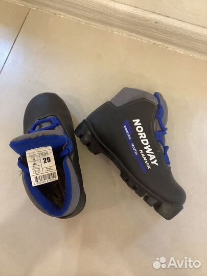 Лыжные ботинки детские