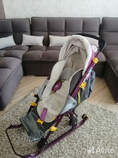 Санки коляска ника 7 8