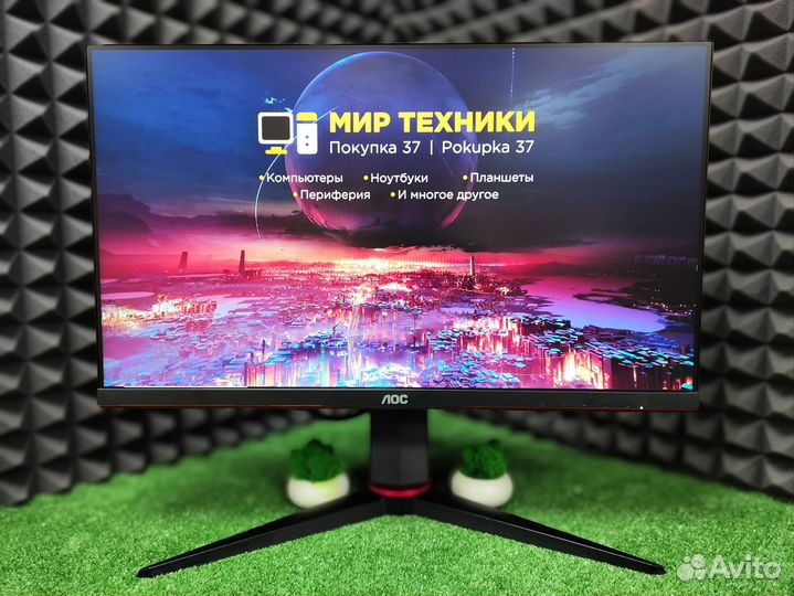 Игровой Монитор AOC IPS/full HD/165гц/24 дюйма