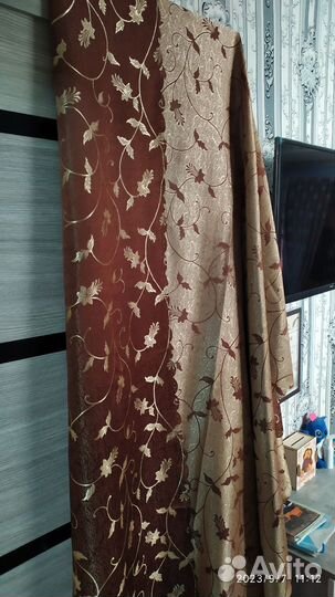 Комплект шторы и тюль