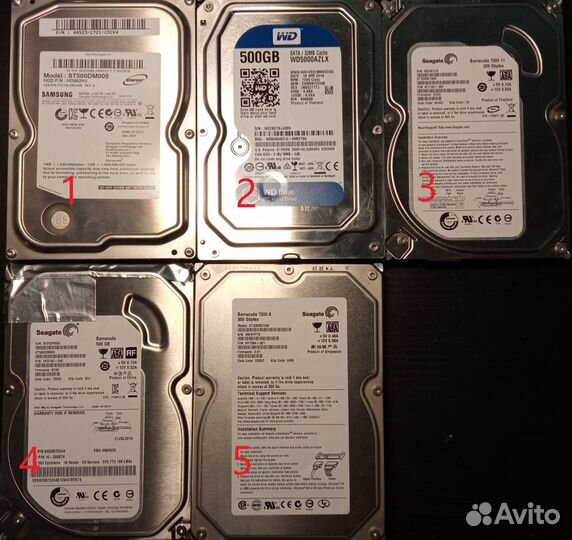 Жёсткие диски