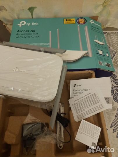 Wifi роутер tp link archer A5 двухдиапазонный